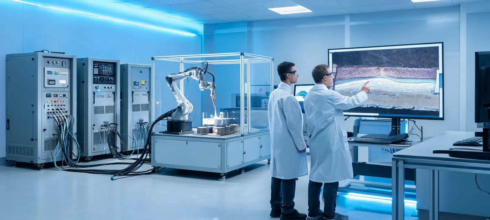 Photonics welding development lab
