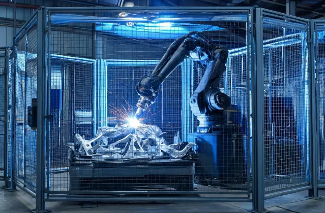 Automotive structural welding cell